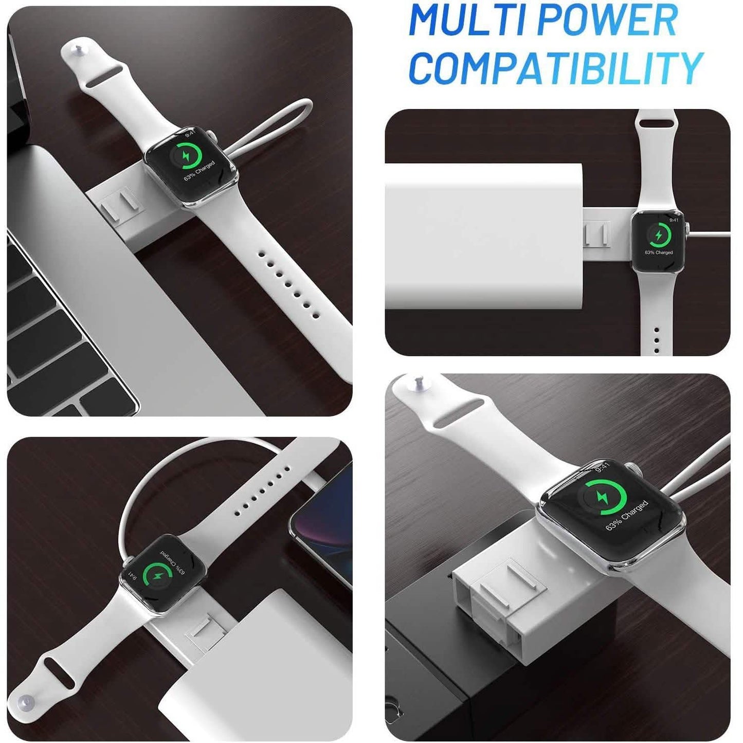 2-in-1 kabelloses USB-Ladegerät