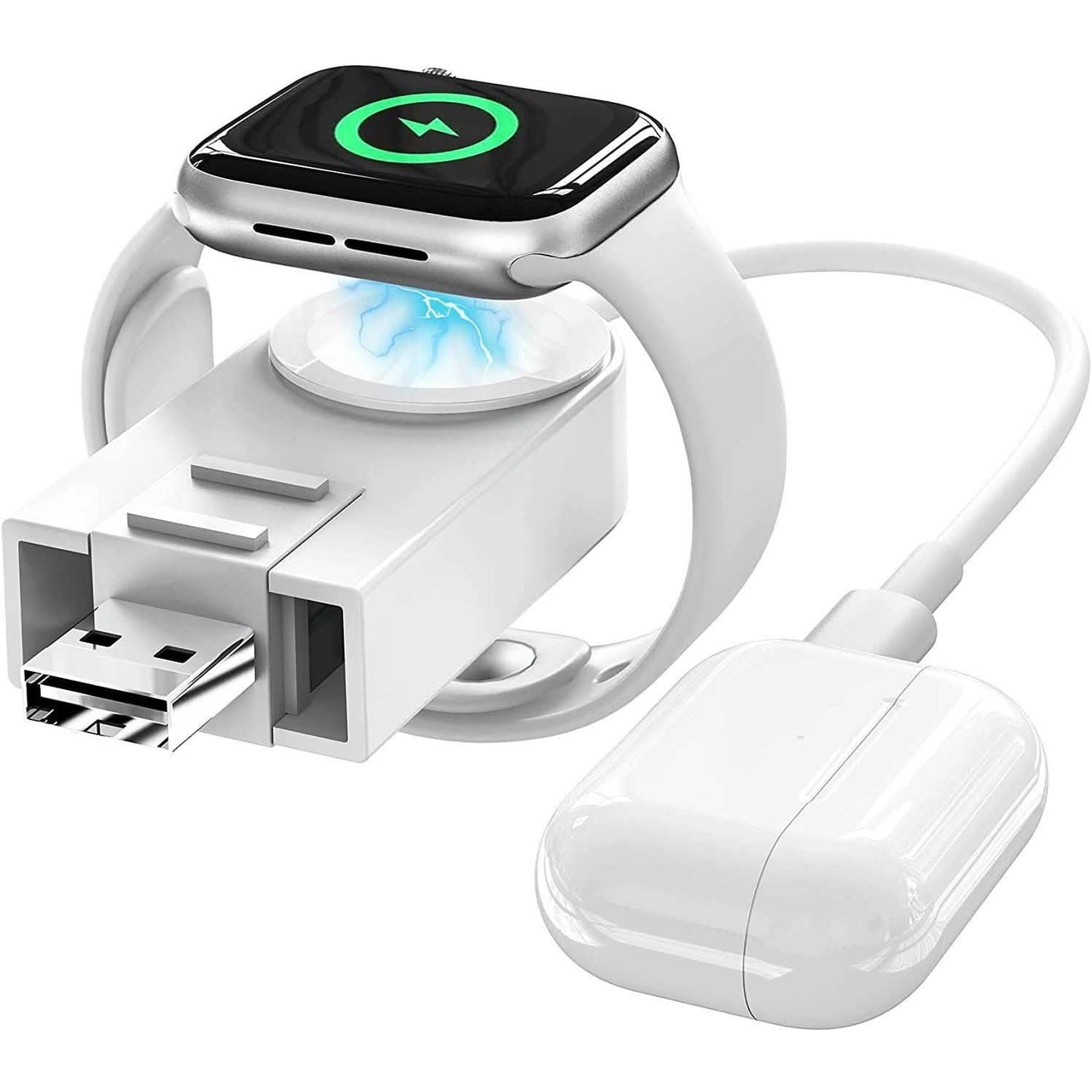 2-in-1 kabelloses USB-Ladegerät