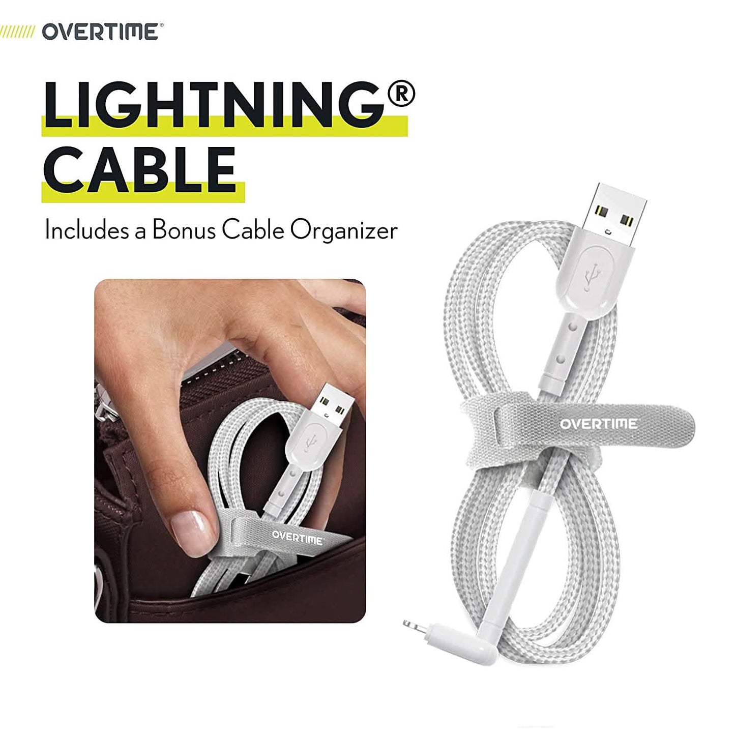 2-in-1-Ladekabel mit integriertem Ständer