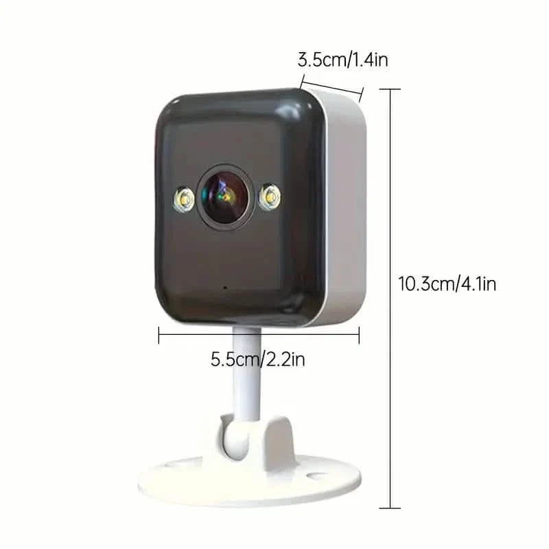 2er-Pack: 1080P FHD WLAN-Überwachungskamera, farbige Nachtsicht, Zwei-Wege-Audio u. v. m.