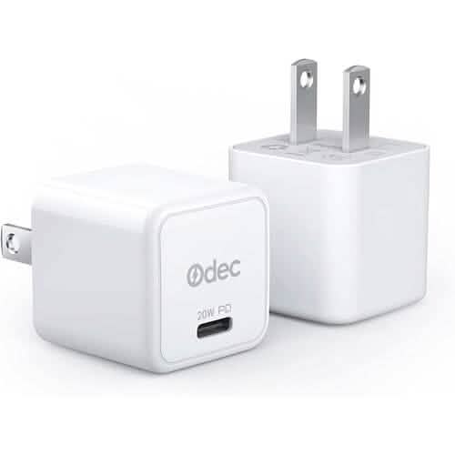 2er-Pack: 20W iPhone Schnellladegerät Typ C Wandladeadapter