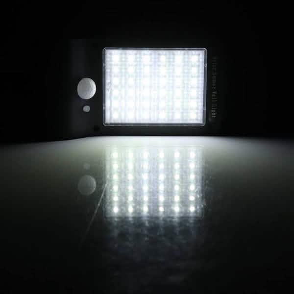 2er-Pack: 36 LED Solar Wandleuchte mit Bewegungssensor
