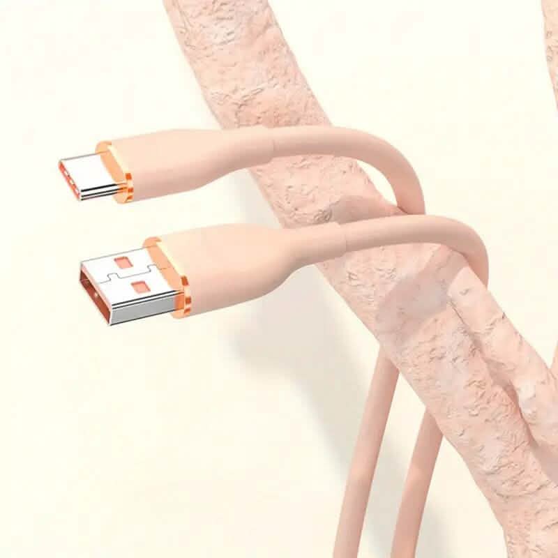 2er-Pack: 3 Fuß USB- auf Typ-C-Datenkabel, Schnellladekabel