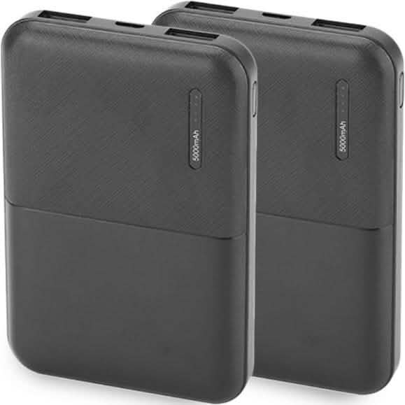 Doppelpack: 5000mAh Powerbank