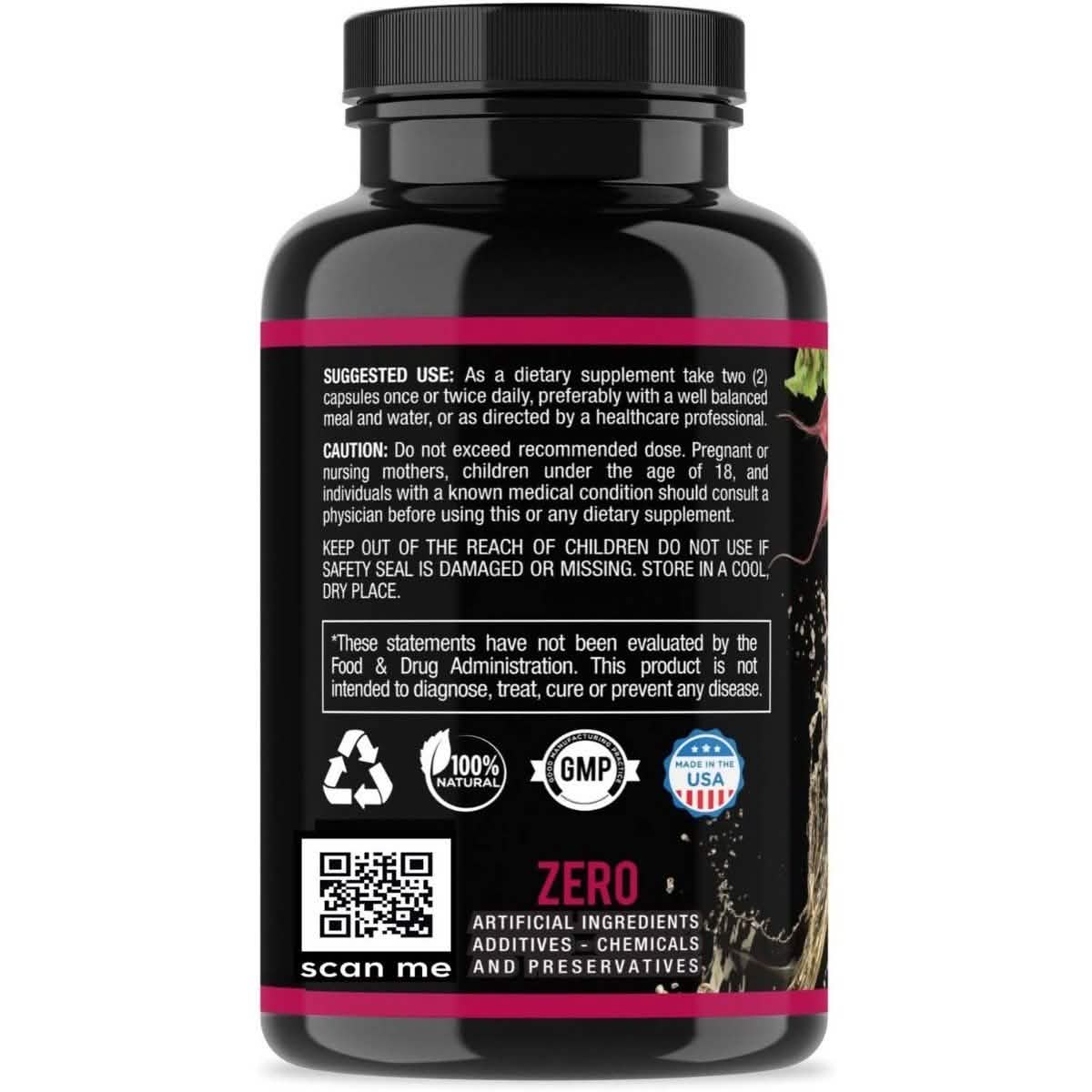 Doppelpack: Angry Supplements Apfelessig + Rote Bete und Kurkuma & Ingwer Kapseln