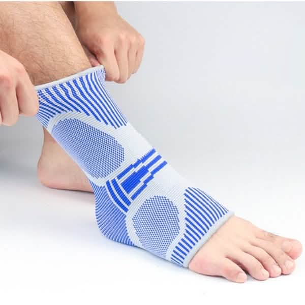 2er-Pack: Knöchelbandage Kompressionsstütze atmungsaktiv