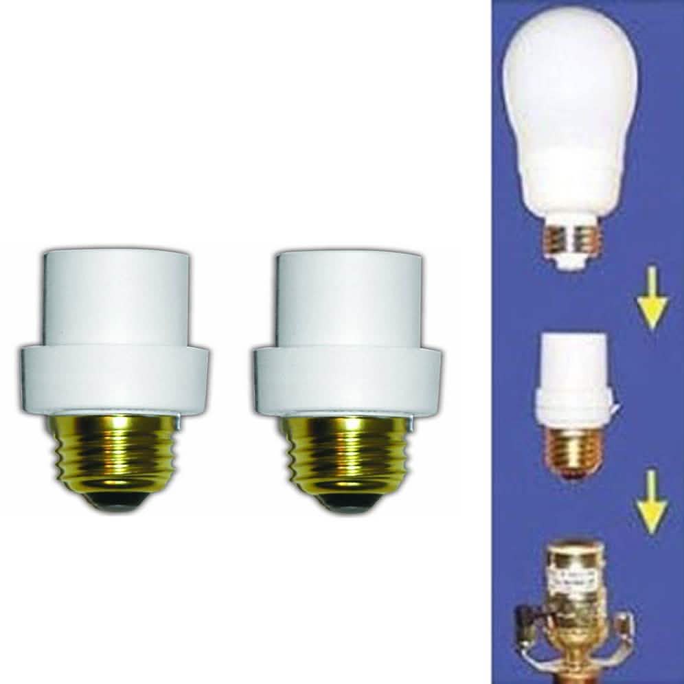 2er-Pack: Automatische Lampensensoren Dämmerung zu Morgengrauen Sicherheitslichtfassung