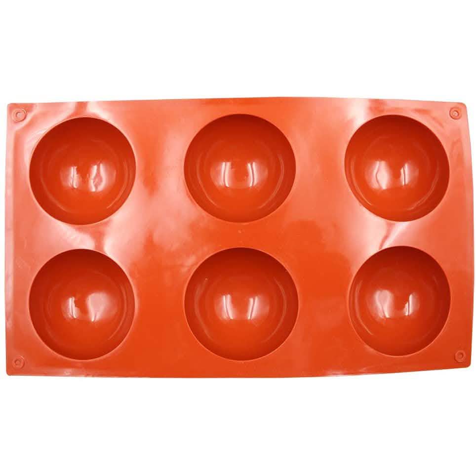 2er-Pack: Baker Depot 6-Fach Silikonform