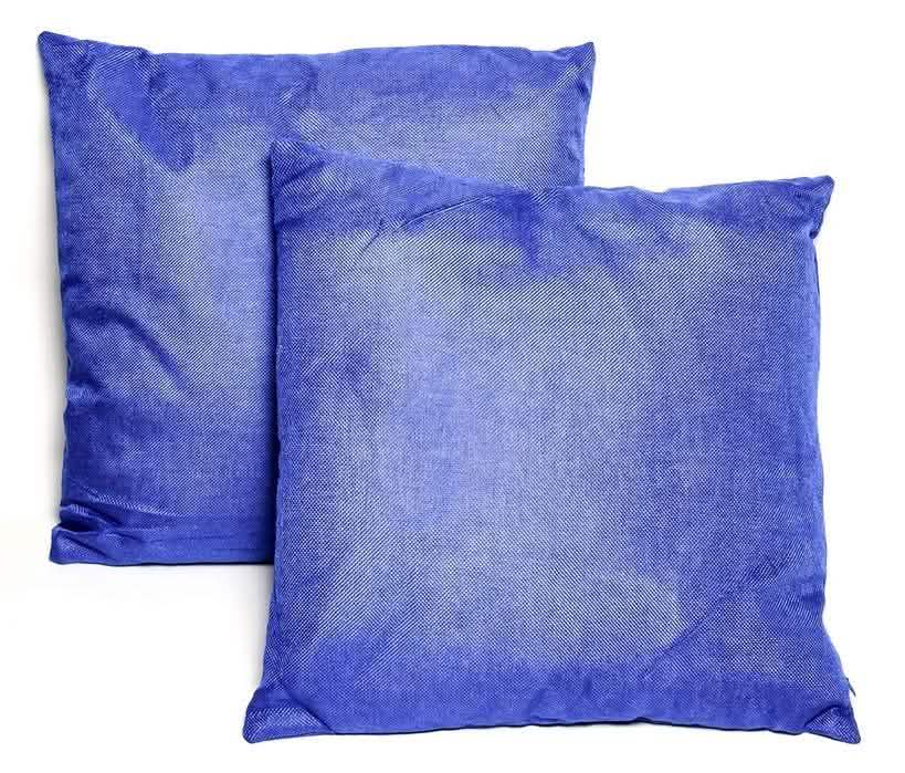2er-Pack: Blaue Zierkissen