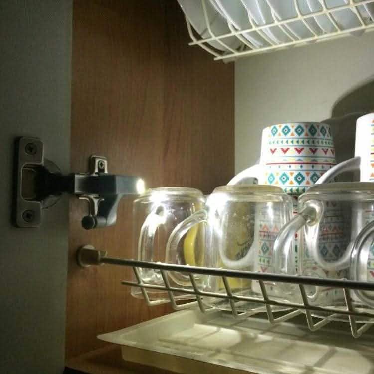 2er-Pack: Schrankscharnierlicht mit Induktion