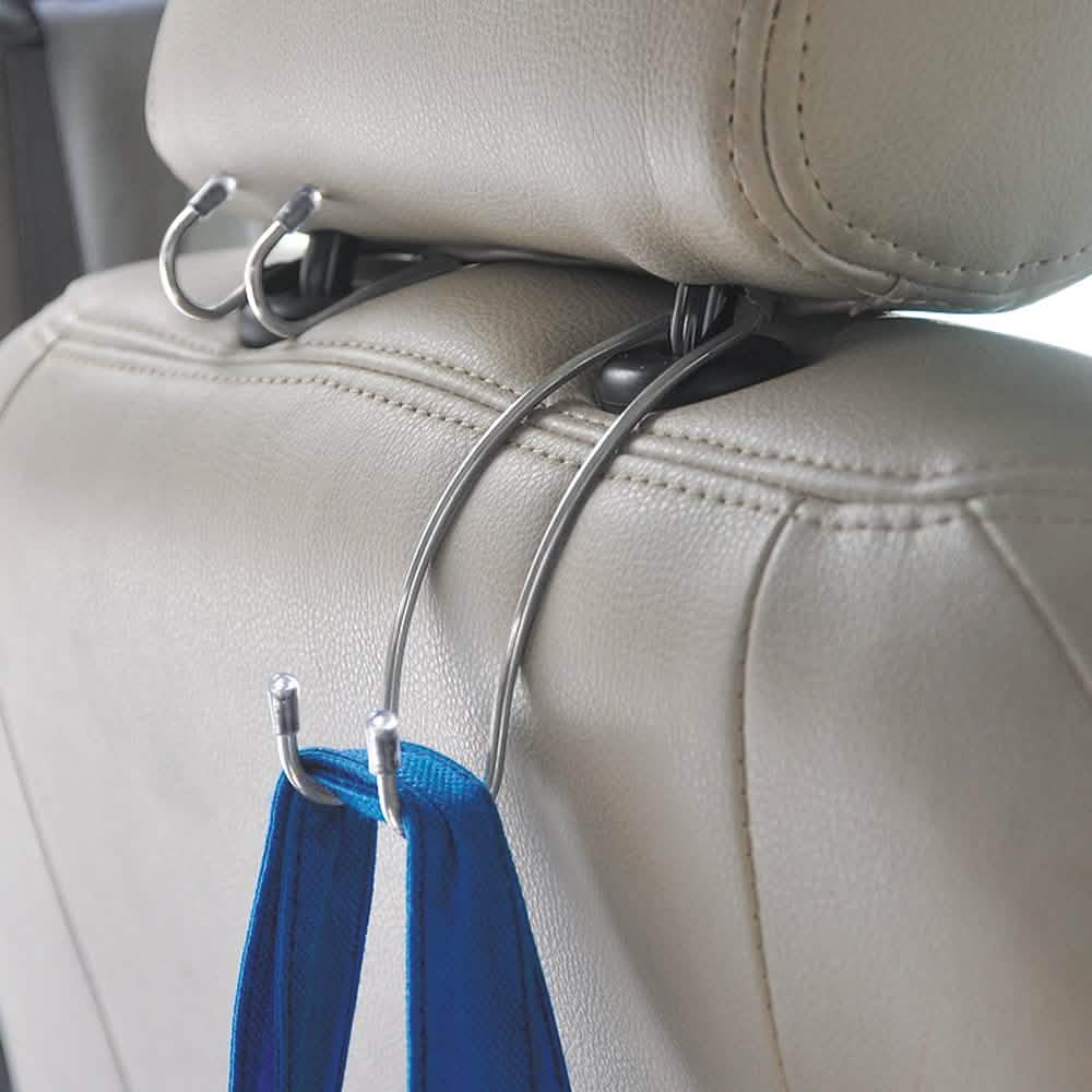 2er-Pack: Kopfstützenhaken für den Autositz