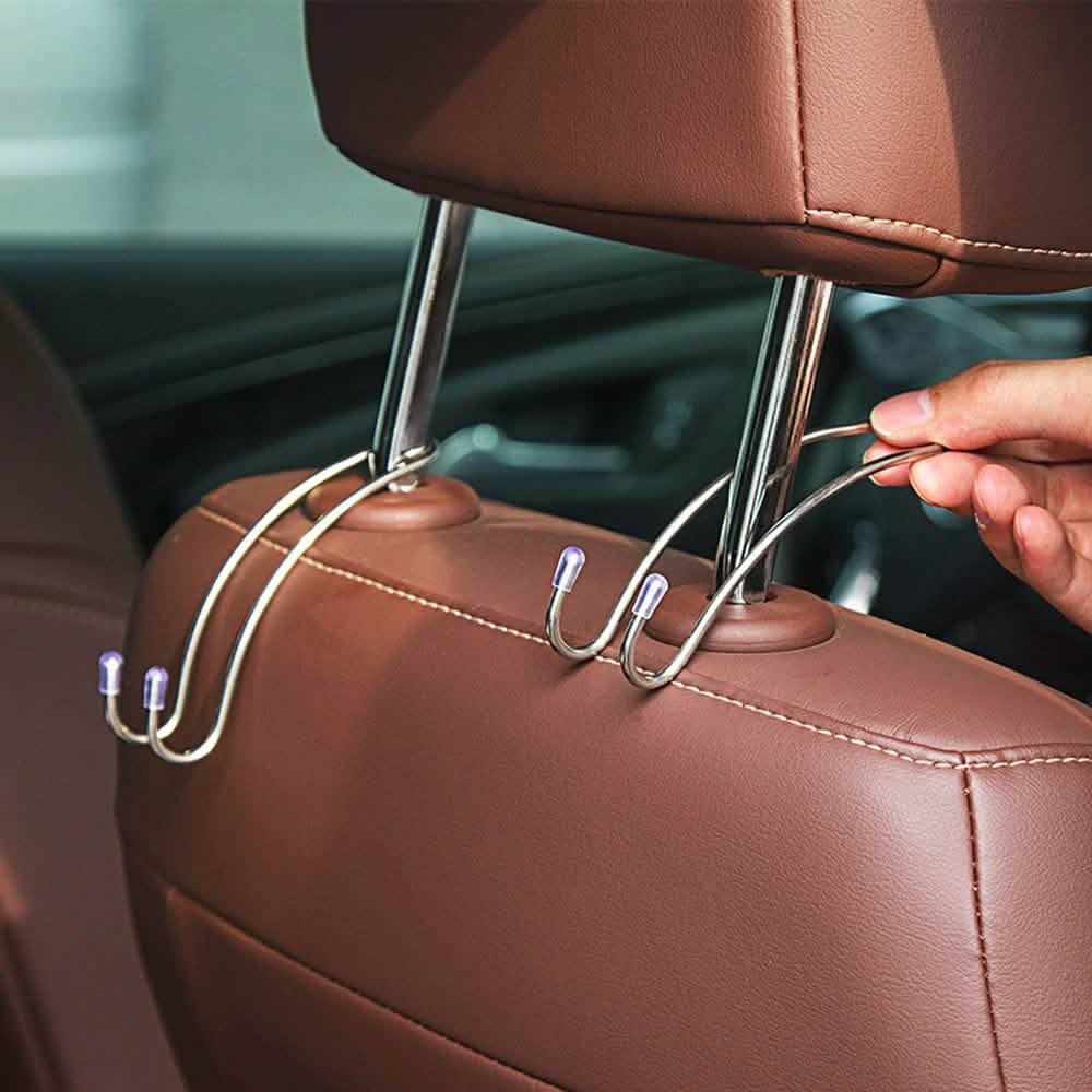 2er-Pack: Kopfstützenhaken für den Autositz