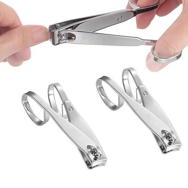 2er-Pack: Nagelschere aus Karbonstahl