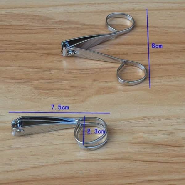 2er-Pack: Nagelschere aus Karbonstahl
