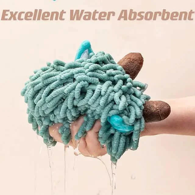 2er-Pack: Chenille-Handtücher