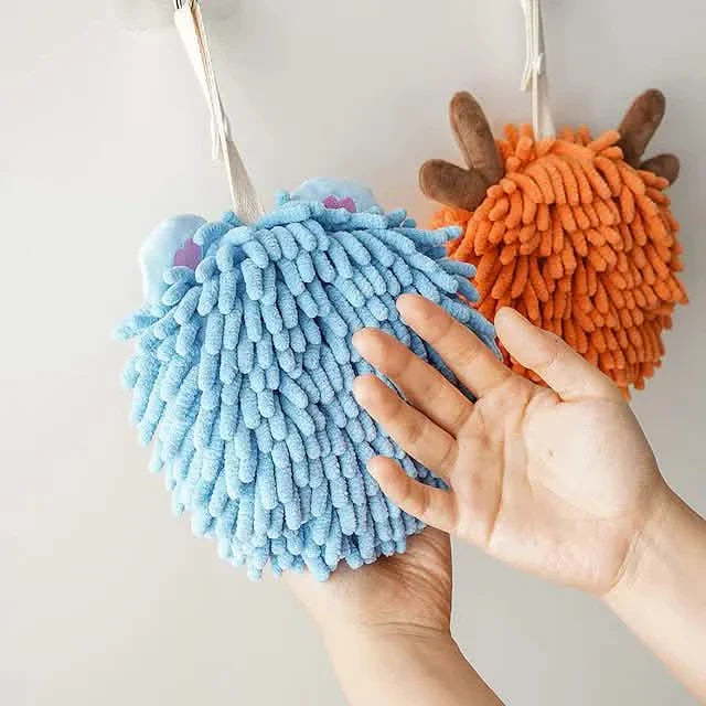 2er-Pack: Chenille-Handtücher