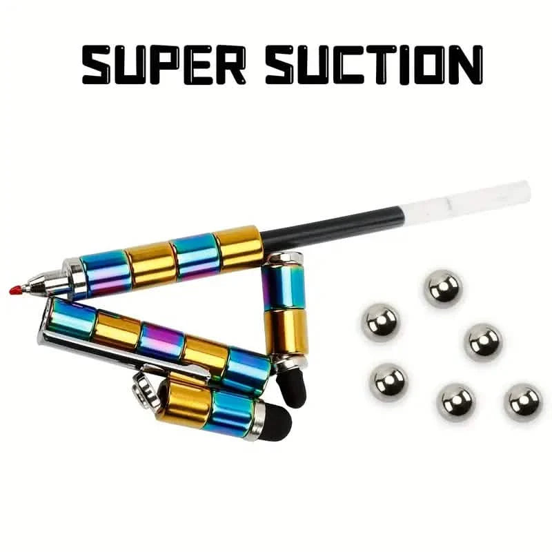 2er-Pack: Dekompression Magnet Metall Kugelschreiber