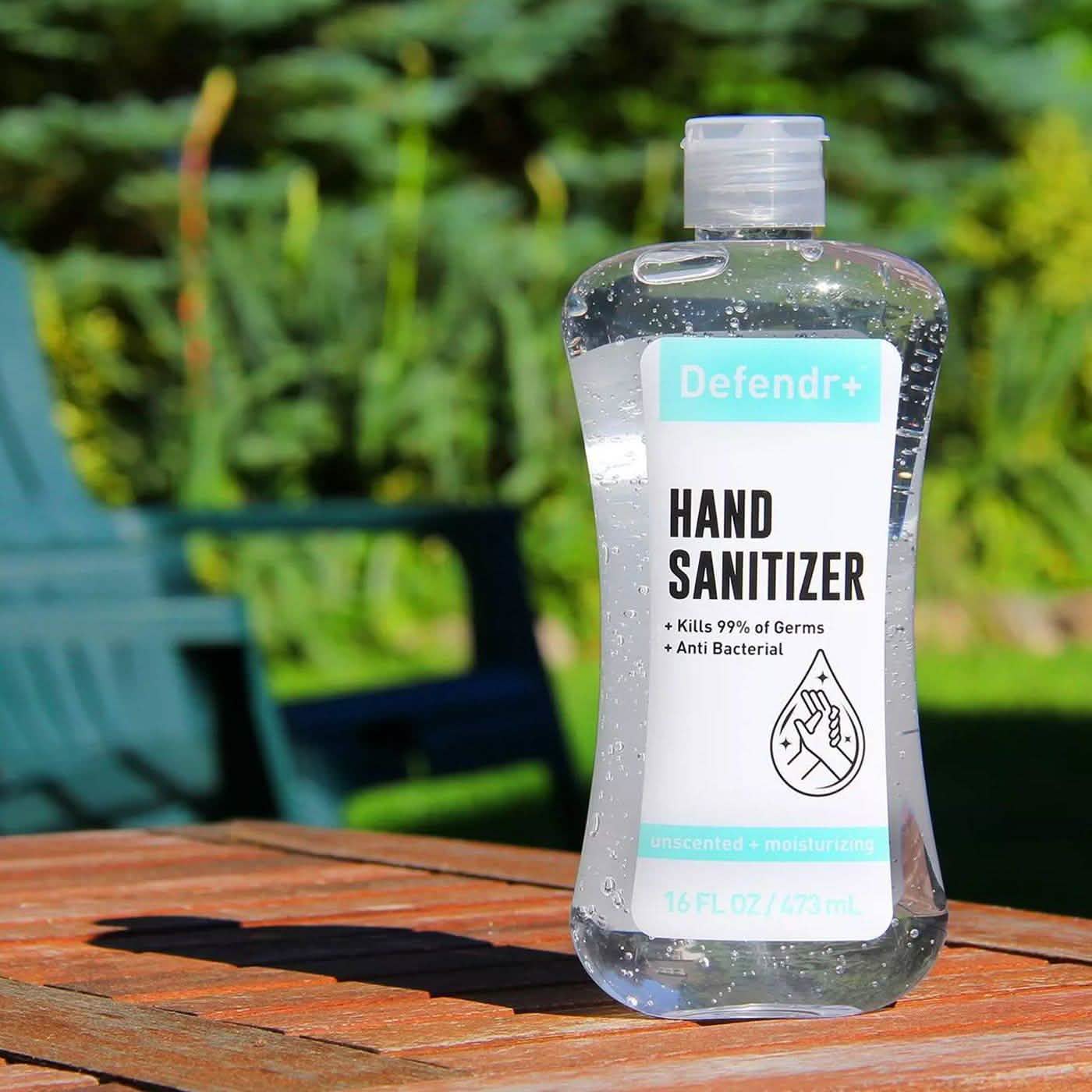 2er-Pack: Defendr+ antibakterielles Handdesinfektionsmittel
