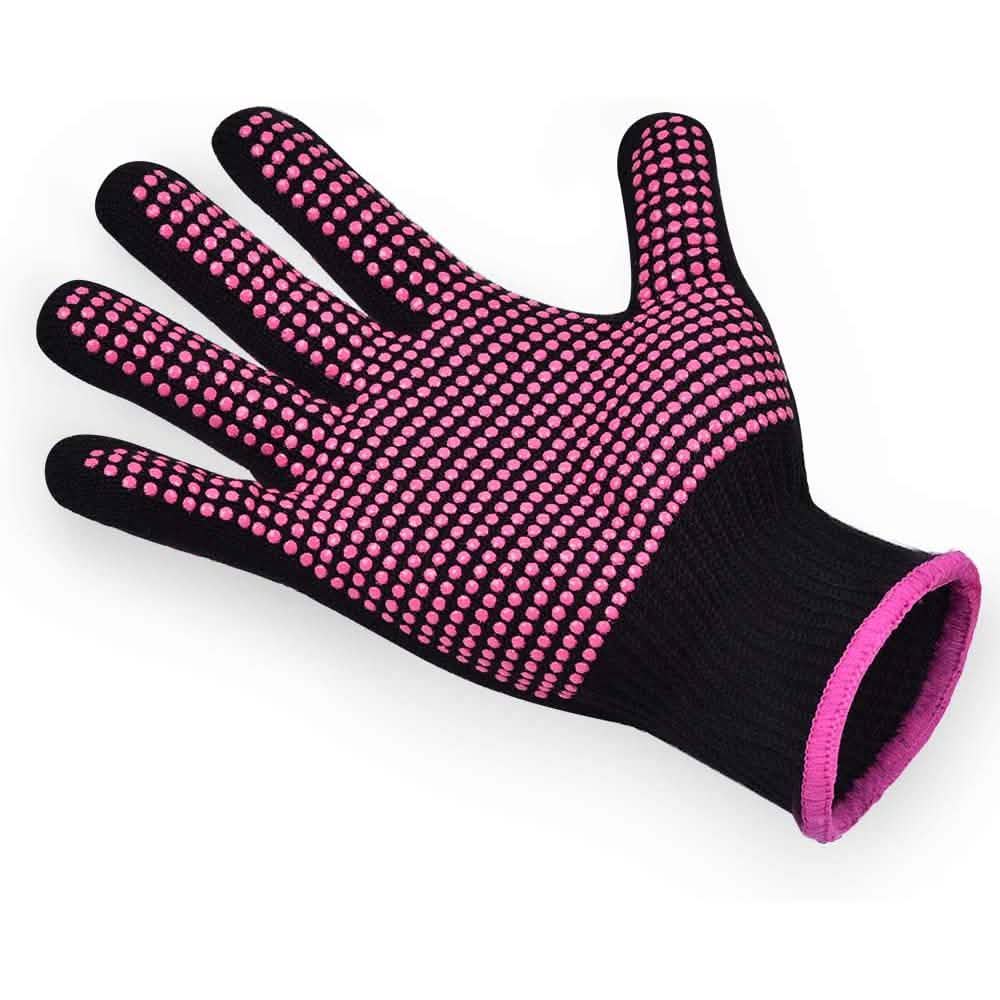 2er-Pack: Hitzebeständige Handschuhe mit Silikonnoppen