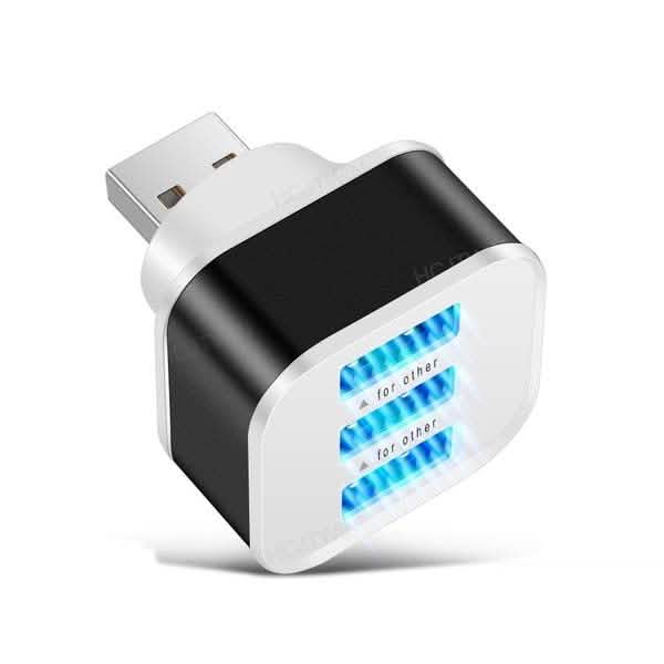 2er-Pack: High-Speed USB HUB 3-Port-Splitter