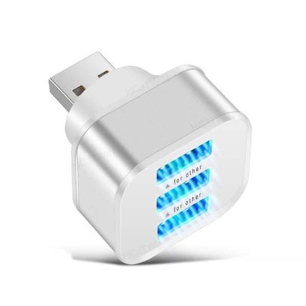 2er-Pack: High-Speed USB HUB 3-Port-Splitter