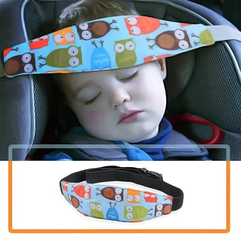2er-Pack: Kopfstützband für Kinder und Nackenstütze für Kleinkind-Autositze