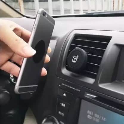 2er-Pack: LAX Universal Magnetische Lüftungshalterung für Smartphones und GPS-Geräte