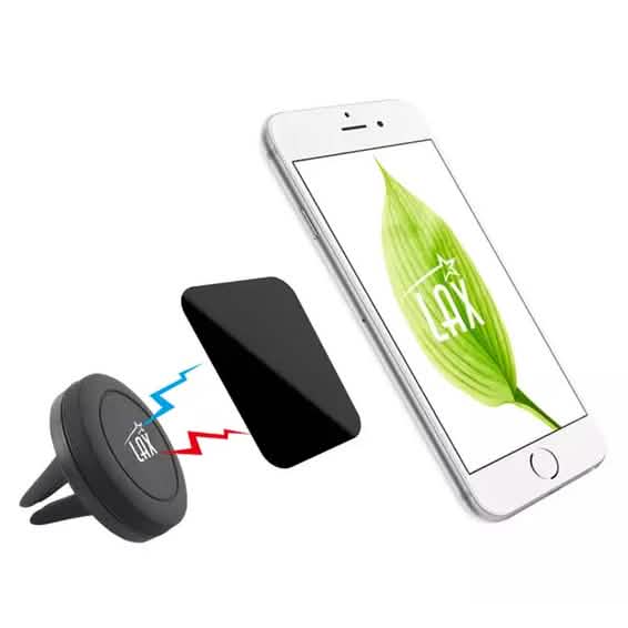 2er-Pack: LAX Universal Magnetische Lüftungshalterung für Smartphones und GPS-Geräte