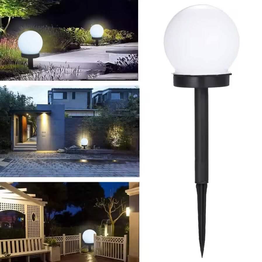 2er-Pack: LED-Solar-Gartenleuchten für draußen