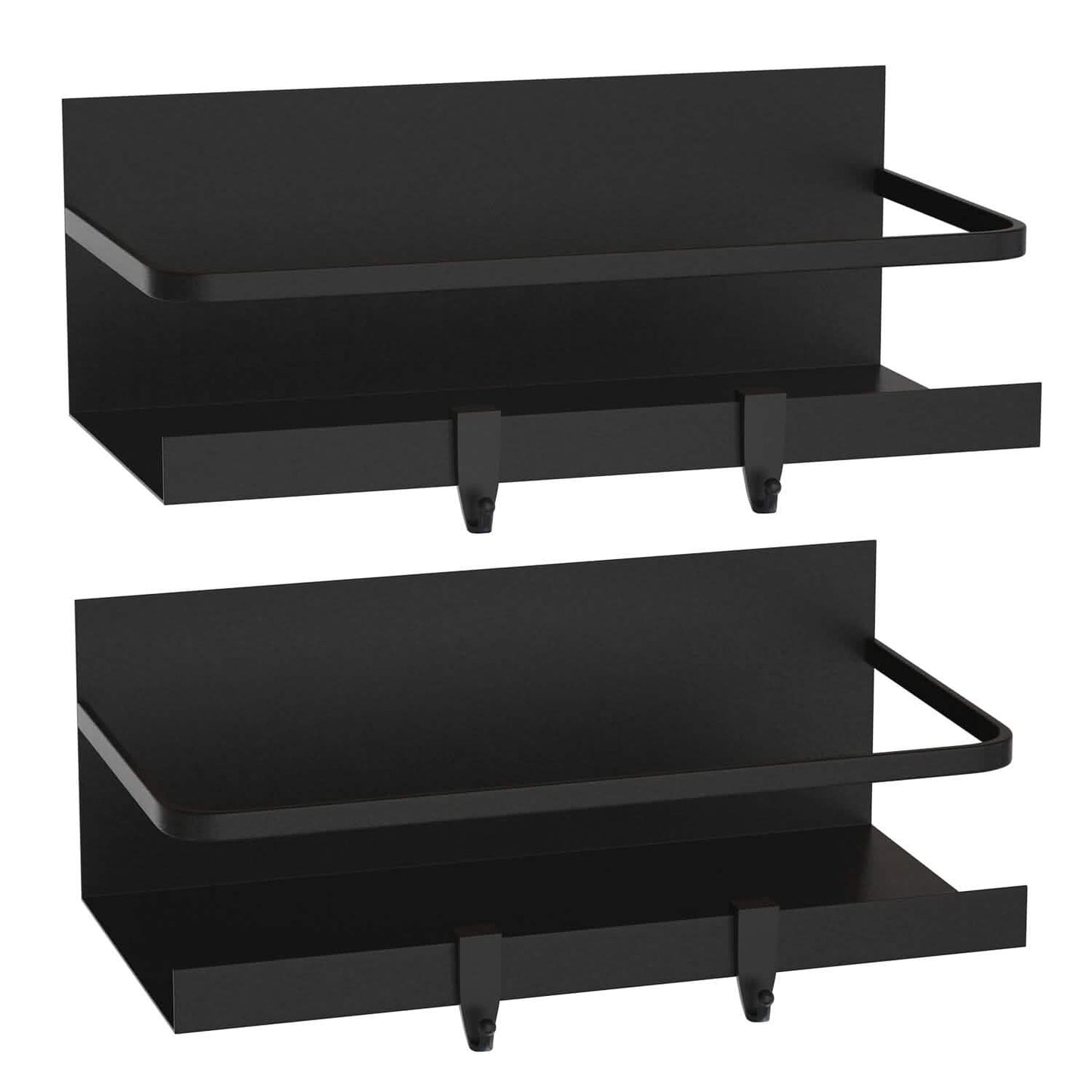 2er-Pack: Magnetischer Gewürzregal-Organizer