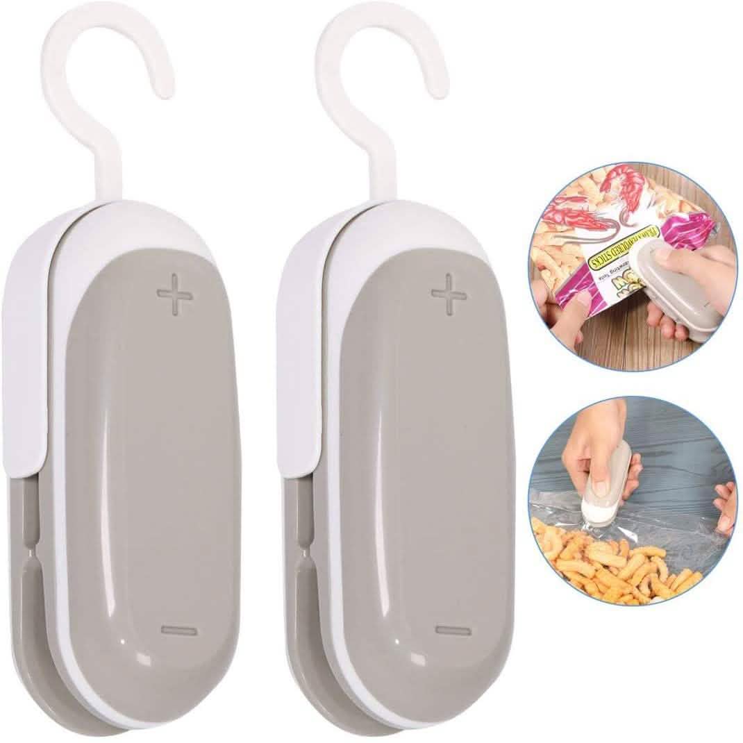 2er-Pack: Mempedont Mini-Beutelversiegelungsgerät – Folienschweißgerät für Plastiktüten