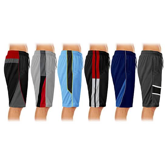 2er-Pack: Performance-Shorts für Herren aus feuchtigkeitsableitendem Mesh