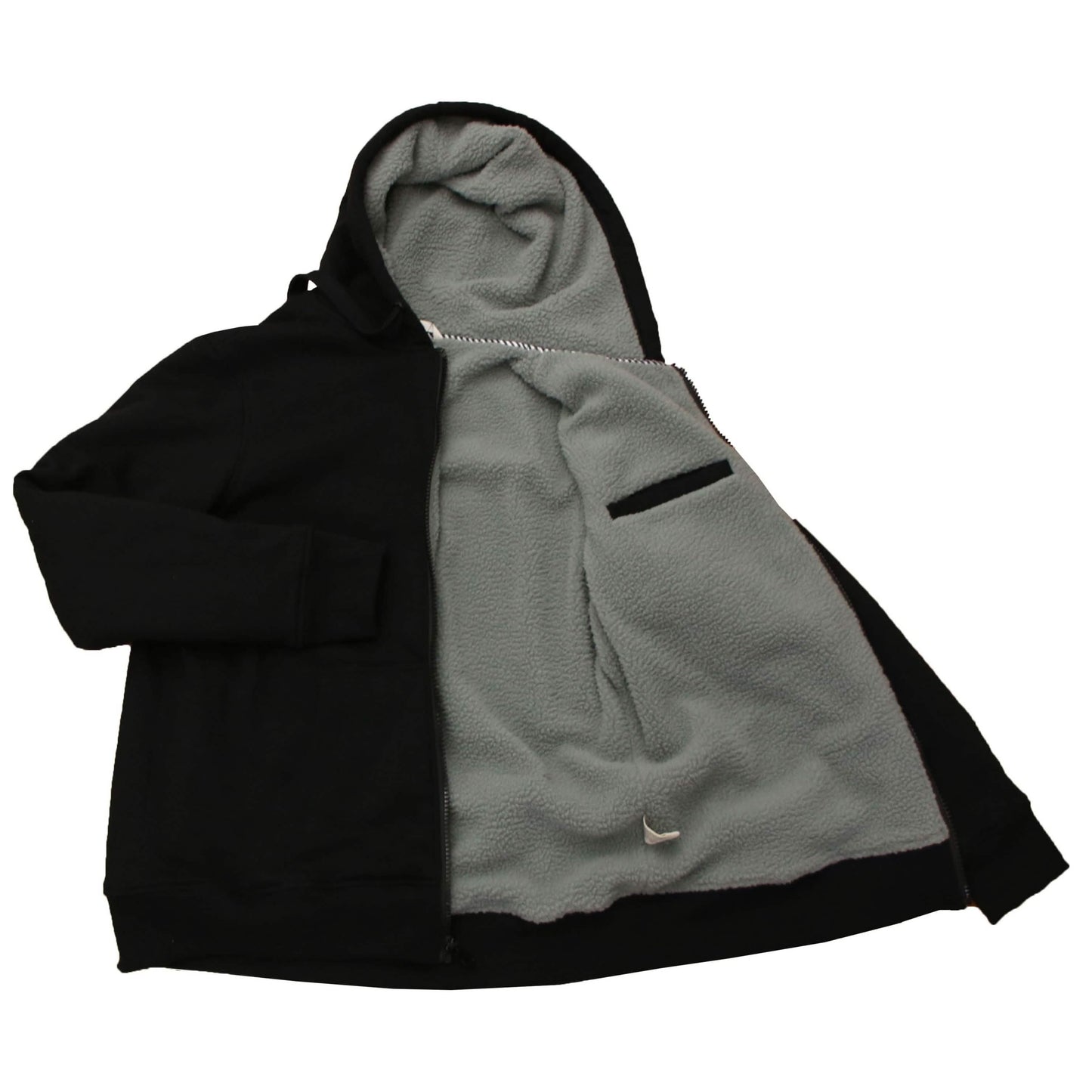 2er-Pack: Herren Kapuzenpullover mit Sherpa-Futter und Reißverschluss