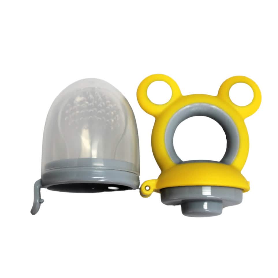 2er-Pack: Schnuller Vulkanisiertes Silikon Baby Obst Feeder