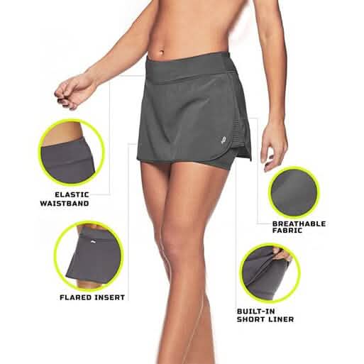 2er-Pack: Penn Damen Sport-Skorts mit Performance-Funktion