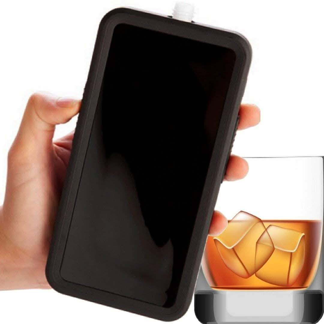 2er-Pack: Handy-Flasche 100ml Flüssigkeitsbehälter für Alkohol
