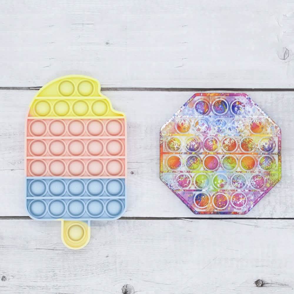 2er-Pack: Push-Pop-Fidget-Anti-Stress-Pads