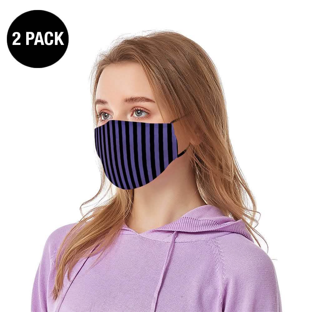 2er-Pack: Wiederverwendbare Gesichtsmaske mit Ohrschlaufen