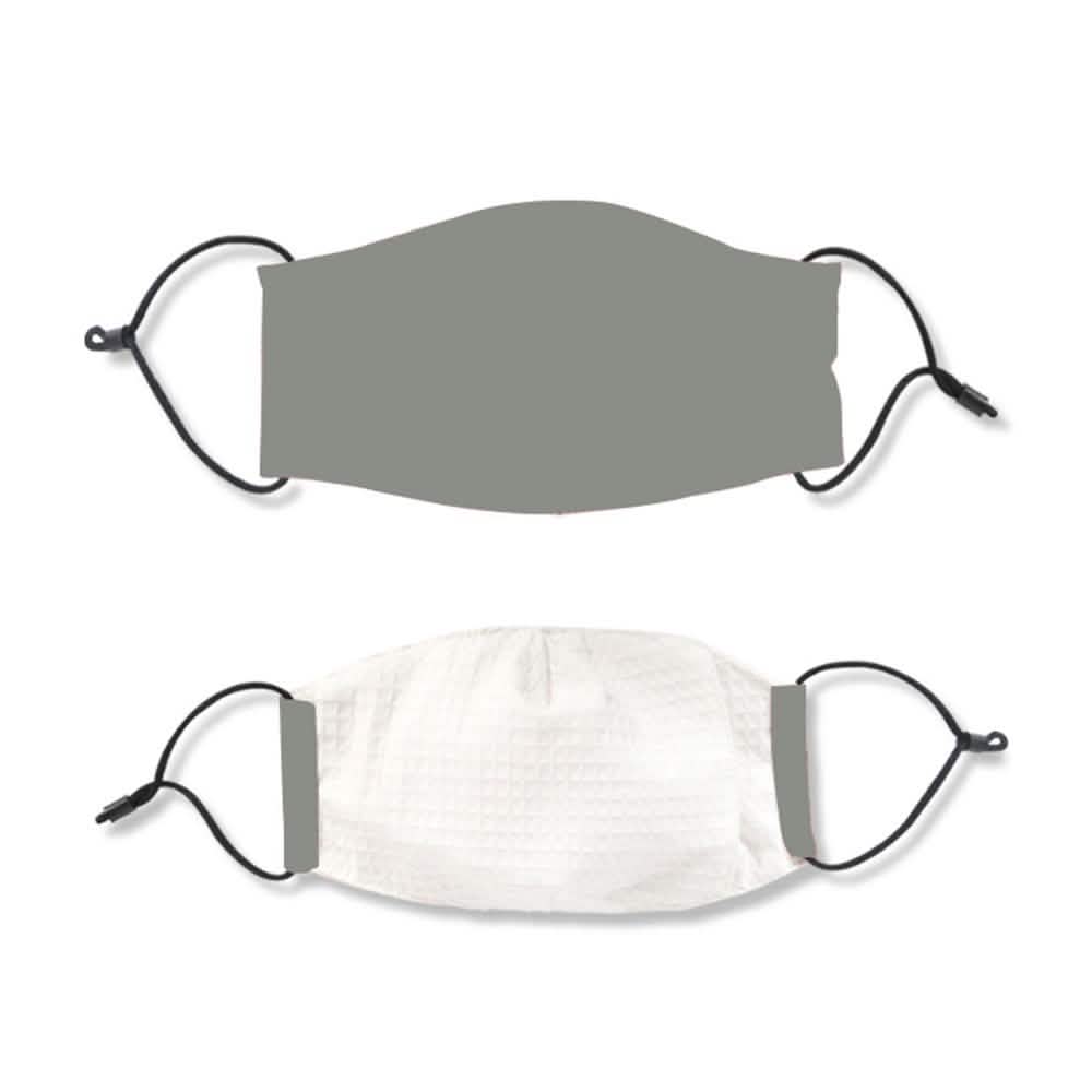2er-Pack: Wiederverwendbare Gesichtsmaske mit Ohrschlaufen