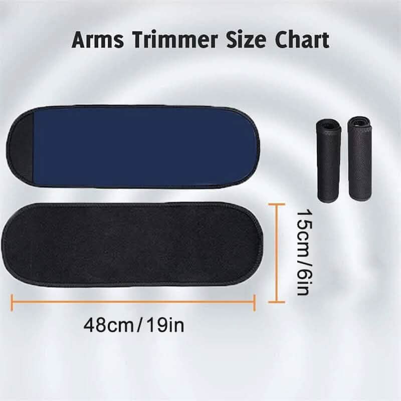 2er-Pack: Schlanker Armtrimmer Sauna-Schwitzband für Damen