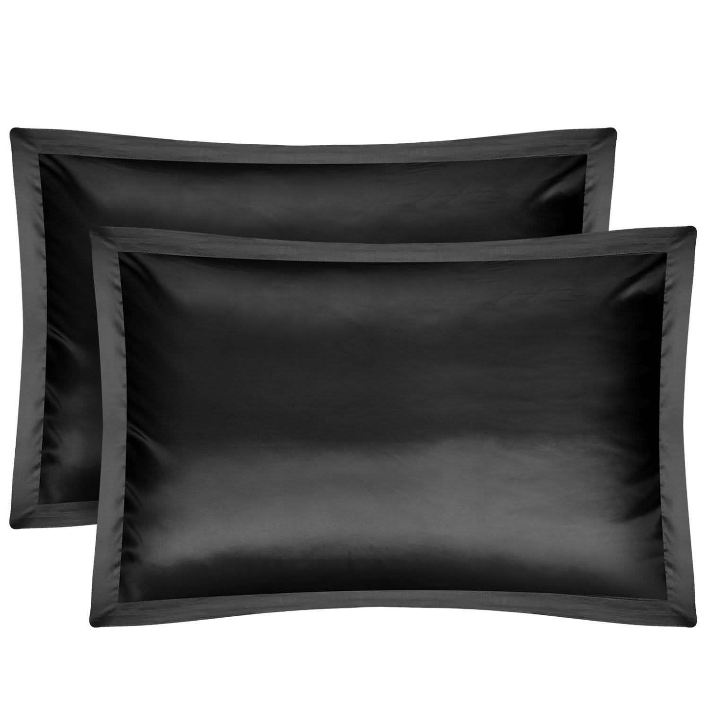 2er-Pack: Weicher Kissenbezug aus Satin