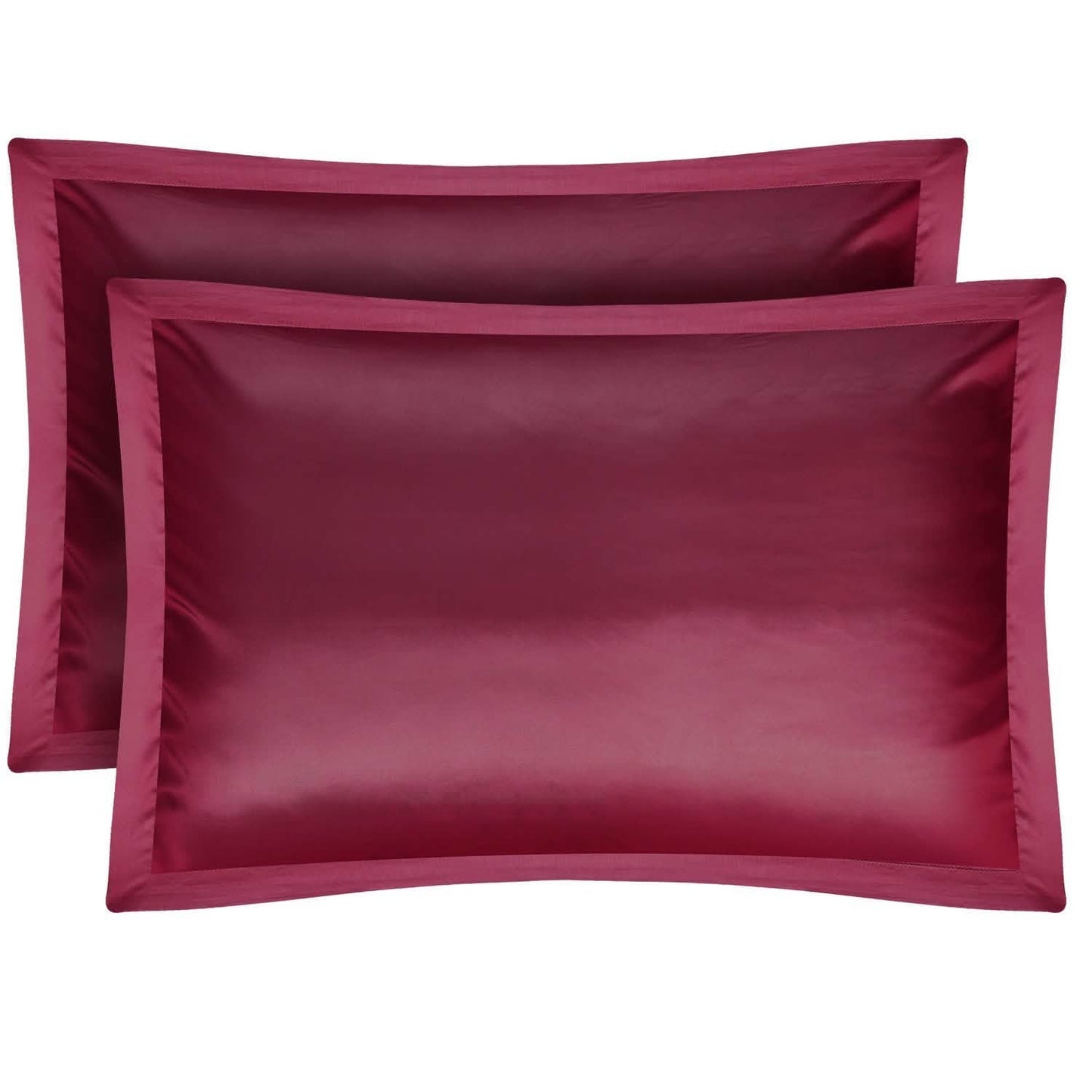 2er-Pack: Weicher Kissenbezug aus Satin