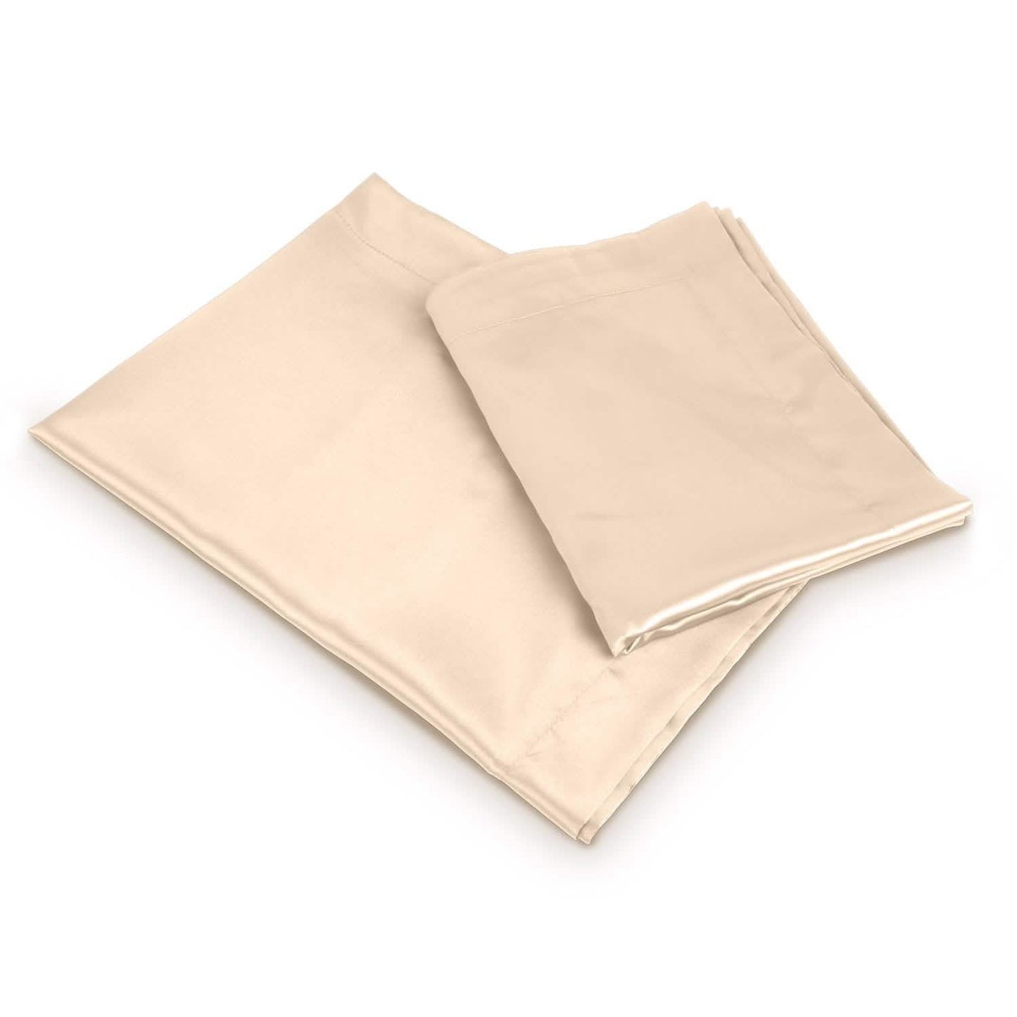 2er-Pack: Weicher Kissenbezug aus Satin