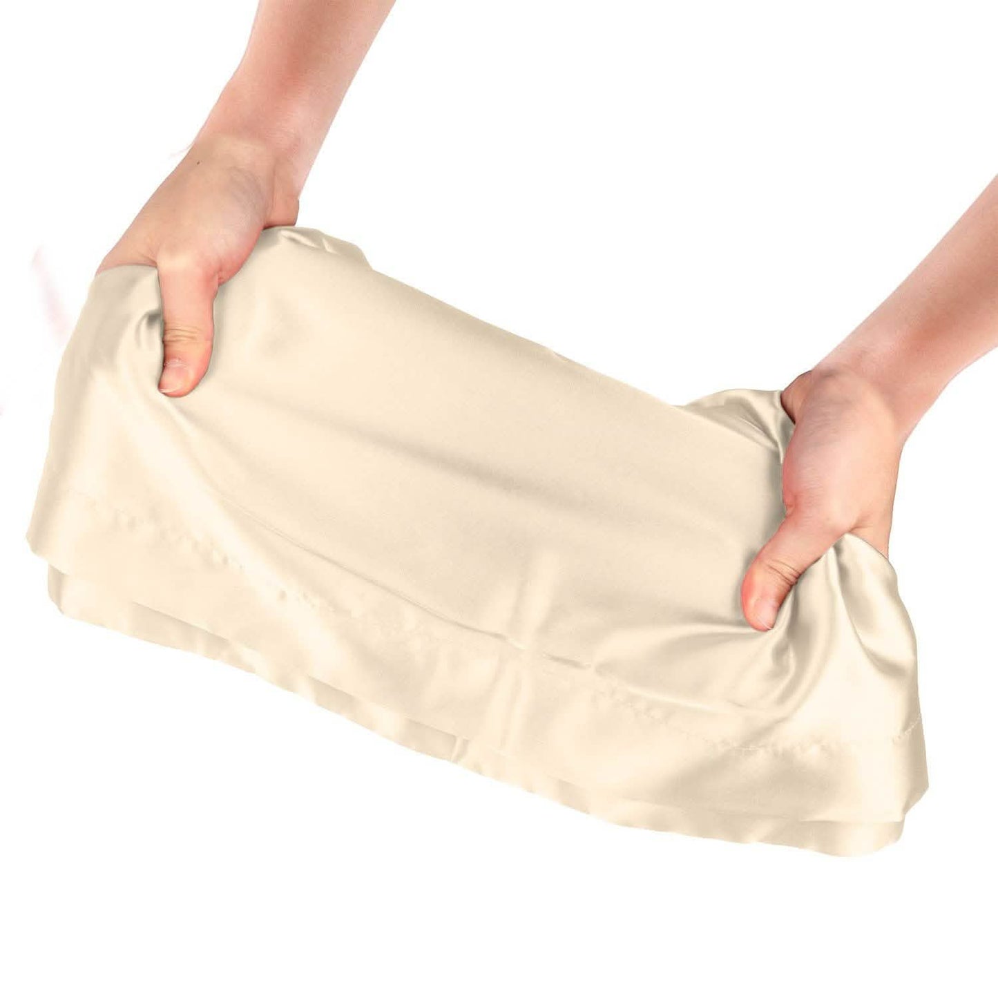 2er-Pack: Weicher Kissenbezug aus Satin