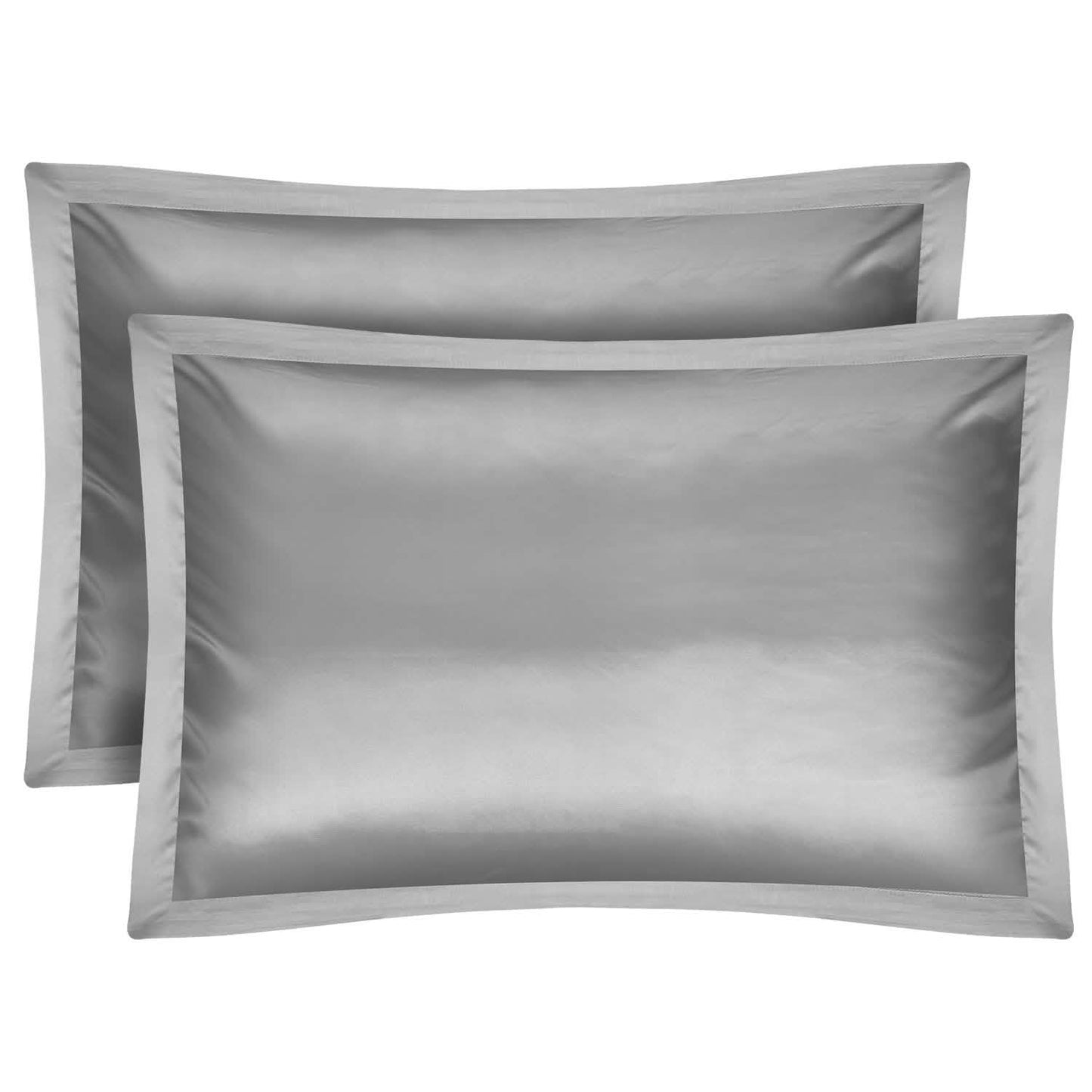 2er-Pack: Weicher Kissenbezug aus Satin