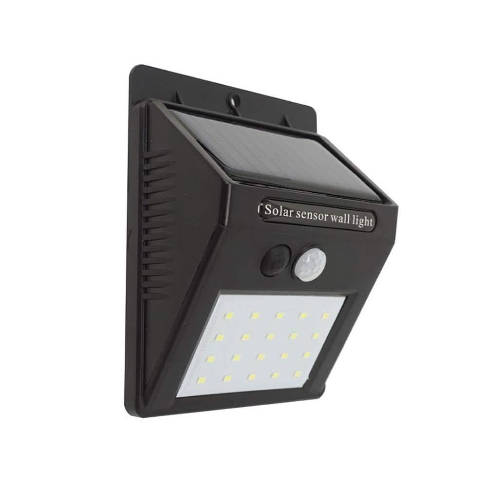 2er-Pack: Solarbetriebene LED-Wandleuchte