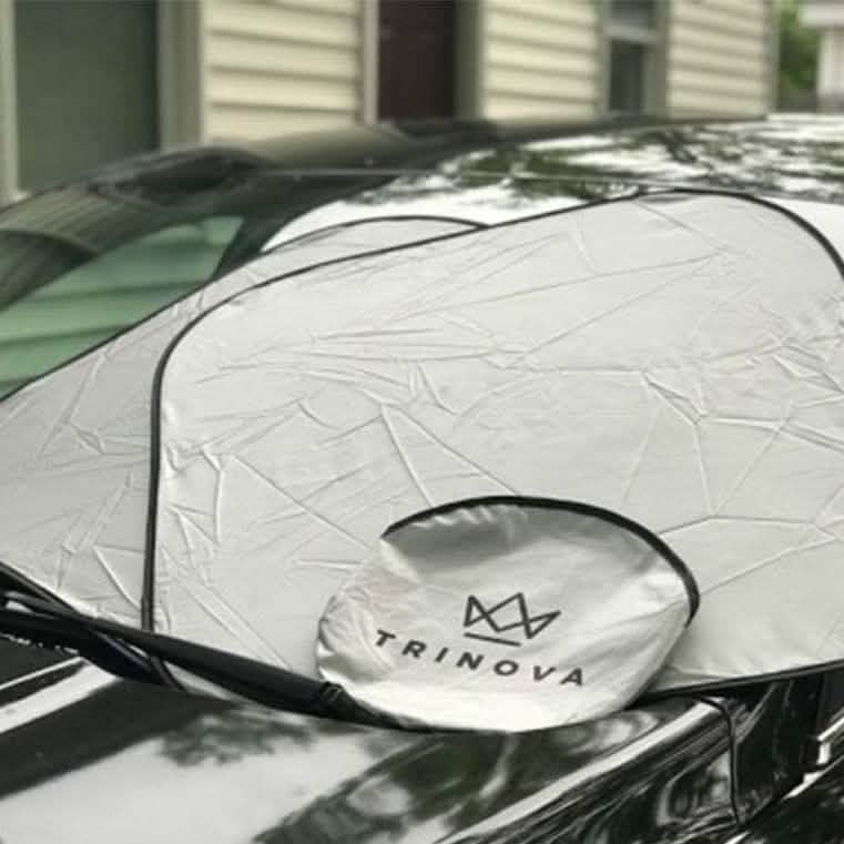 2er-Pack: TriNova Auto-Sonnenblende für die Windschutzscheibe