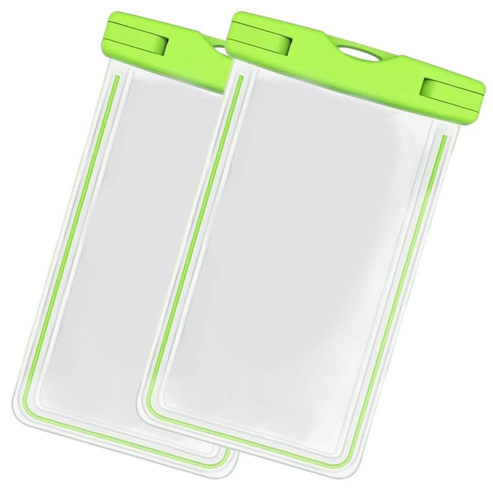 2er-Pack: Universelle wasserdichte Handy-Trockentasche