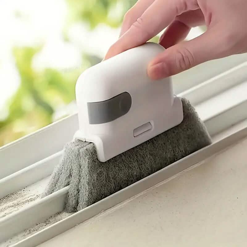 2er-Pack: Universalbürste zur Reinigung von Tür- und Fensterschienen