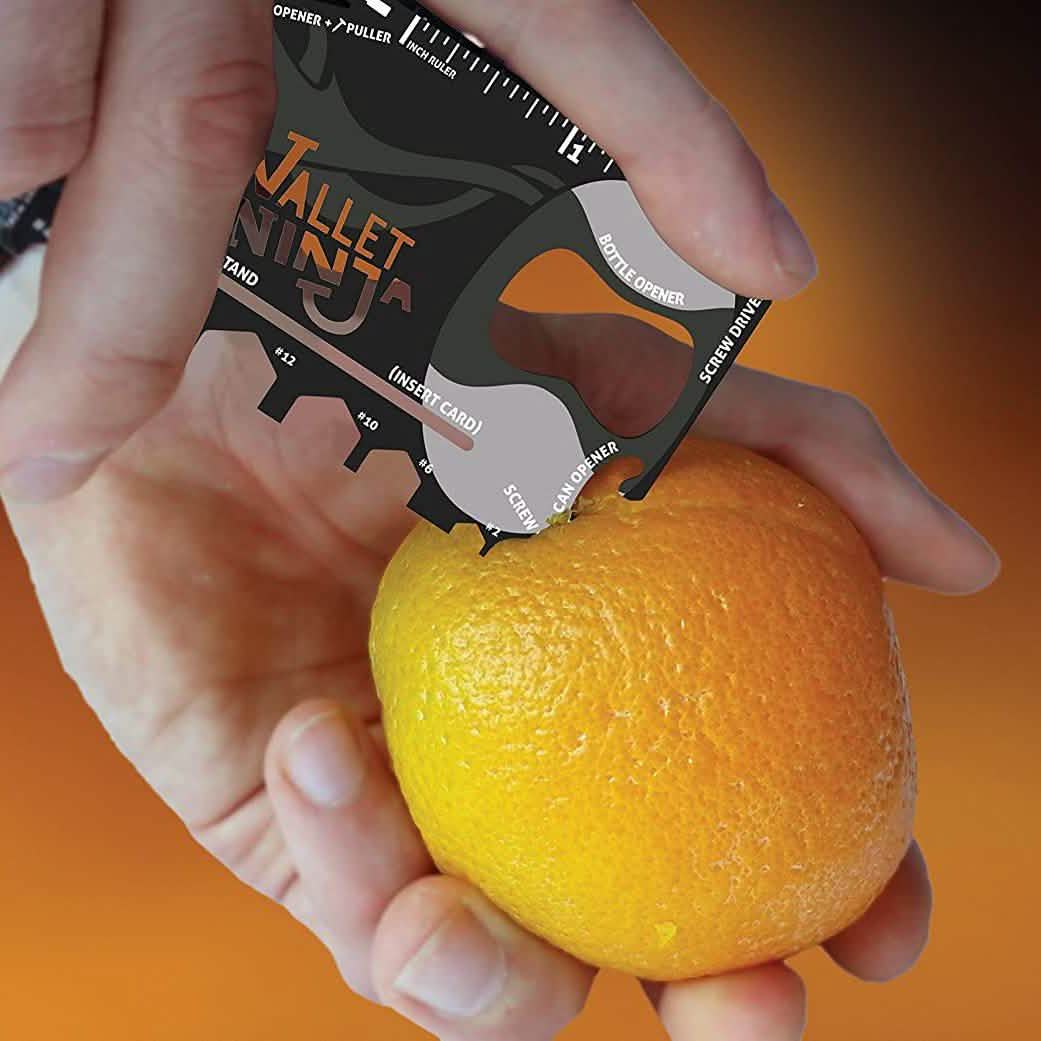 2er-Pack: Wallet Ninja 18-in-1 Kreditkarten-Multitool